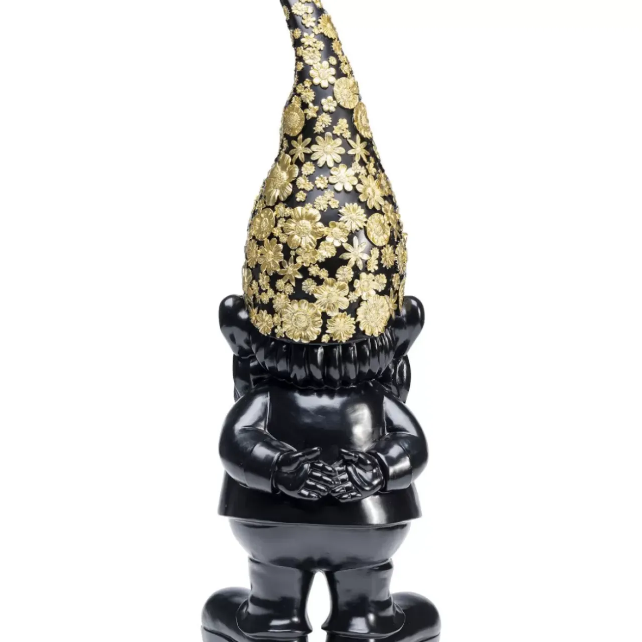 Deko & Geschenkartikel|KARE Design Deko Figur Zwerg Standing Schwarz Gold 61Cm