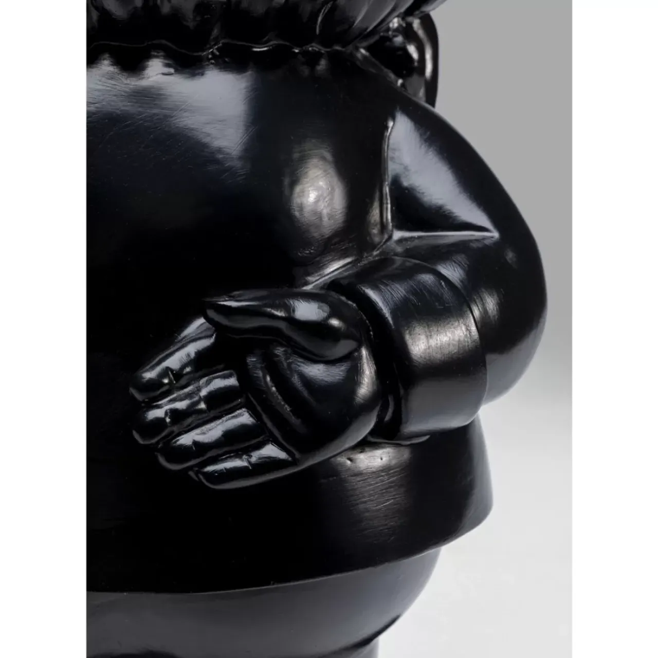 Deko & Geschenkartikel|KARE Design Deko Figur Zwerg Standing Schwarz Gold 46Cm