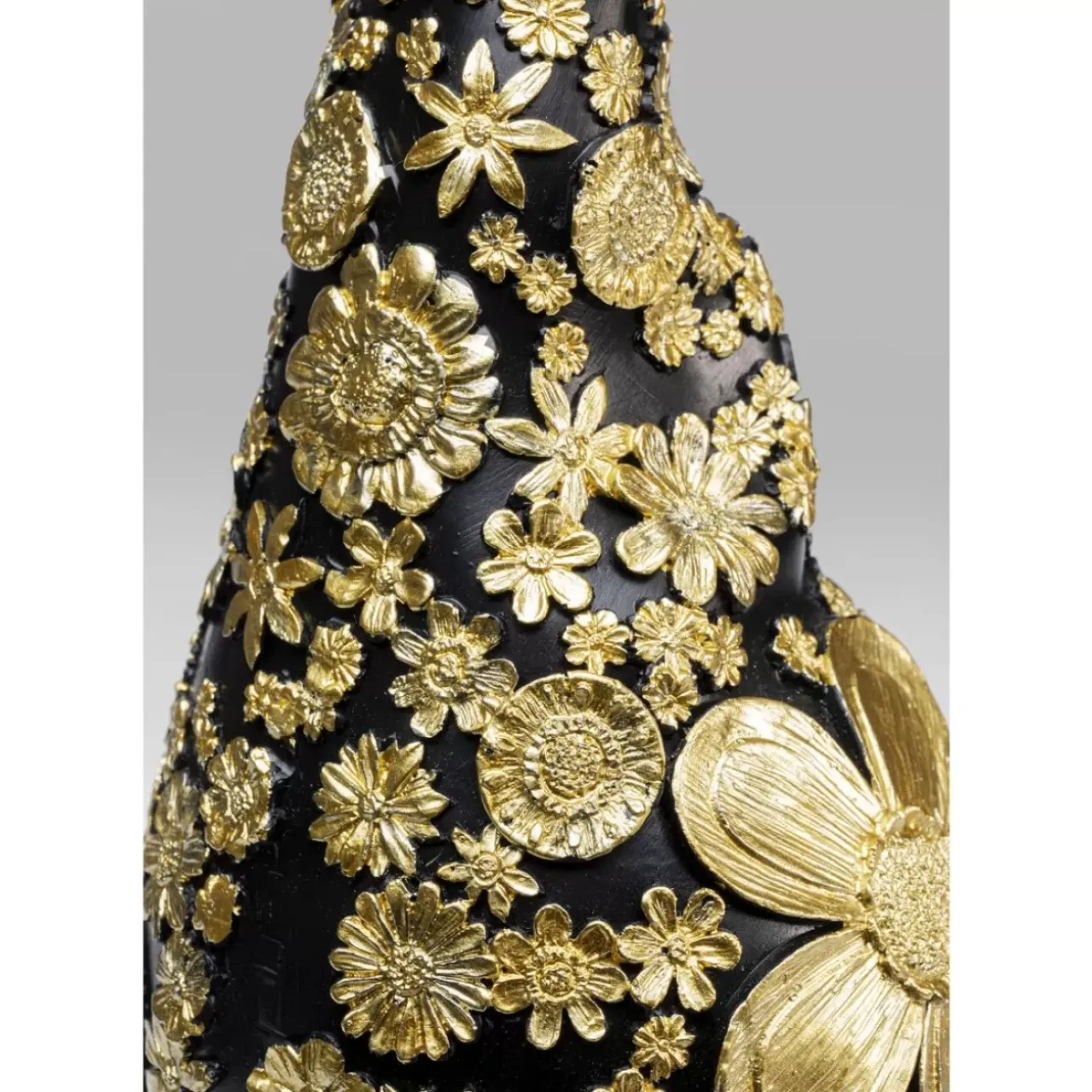 Deko & Geschenkartikel|KARE Design Deko Figur Zwerg Standing Schwarz Gold 46Cm