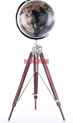 Deko & Geschenkartikel|KARE Design Deko Globus Earth Schwarz