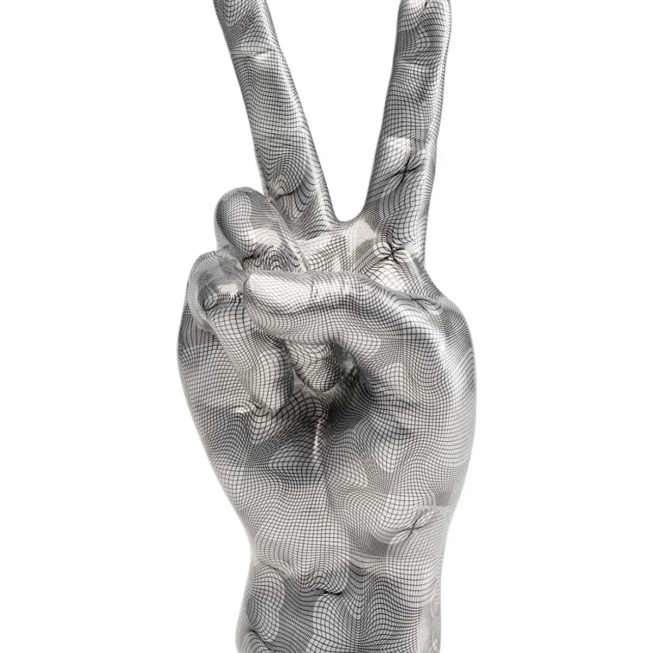 Deko & Geschenkartikel|KARE Design Deko Hand Victory Grau