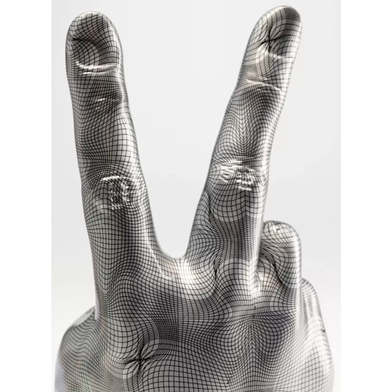 Deko & Geschenkartikel|KARE Design Deko Hand Victory Grau