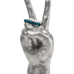 Deko & Geschenkartikel|KARE Design Deko Hand Victory Grau