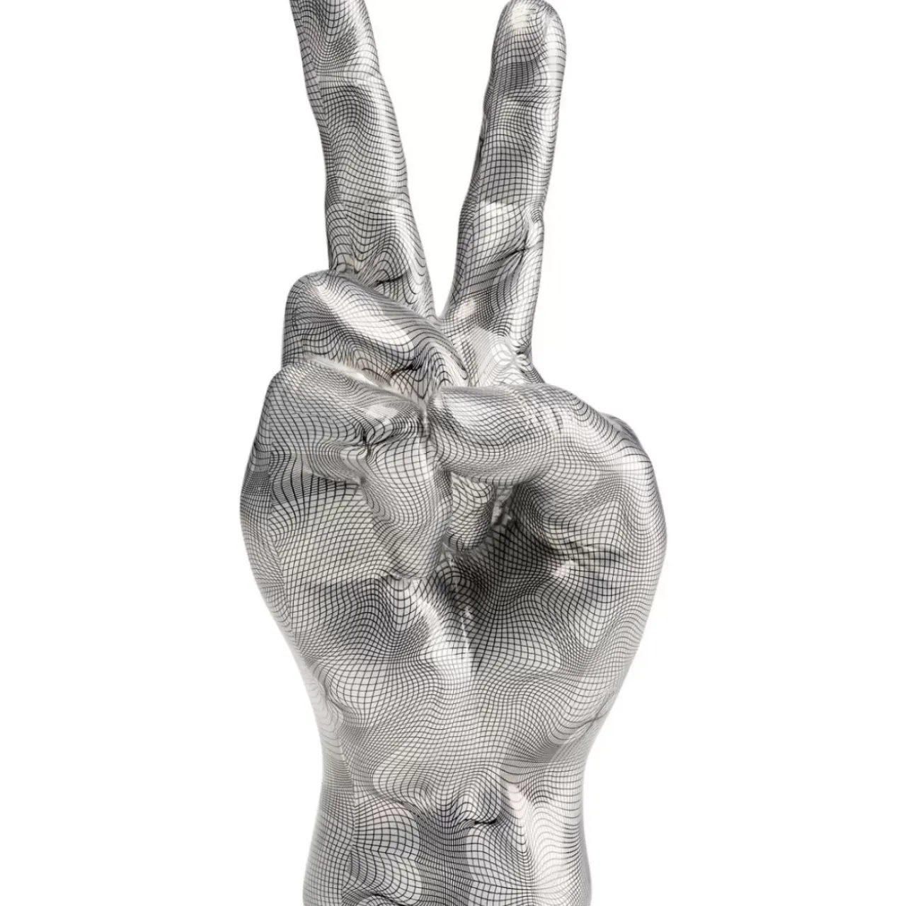 Deko & Geschenkartikel|KARE Design Deko Hand Victory Grau
