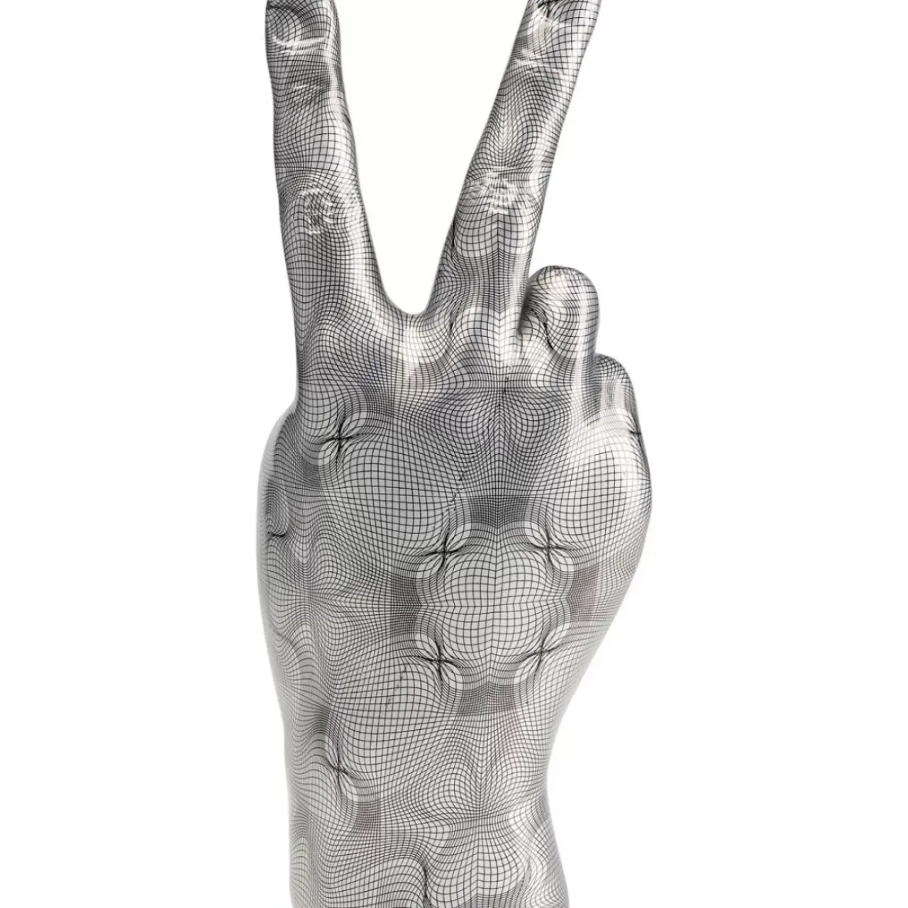 Deko & Geschenkartikel|KARE Design Deko Hand Victory Grau