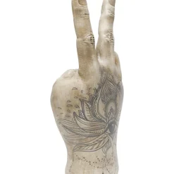 Deko & Geschenkartikel|KARE Design Deko Hand Victory Tattoo Eye 36Cm