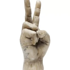 Deko & Geschenkartikel|KARE Design Deko Hand Victory Tattoo Eye 36Cm