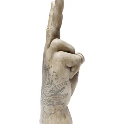 Deko & Geschenkartikel|KARE Design Deko Hand Victory Tattoo Eye 36Cm