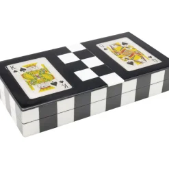 Deko & Geschenkartikel|KARE Design Deko Karten Box Gamble (4/Tlg.)