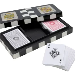 Deko & Geschenkartikel|KARE Design Deko Karten Box Gamble (4/Tlg.)