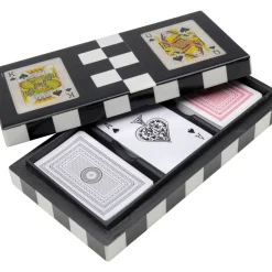 Deko & Geschenkartikel|KARE Design Deko Karten Box Gamble (4/Tlg.)