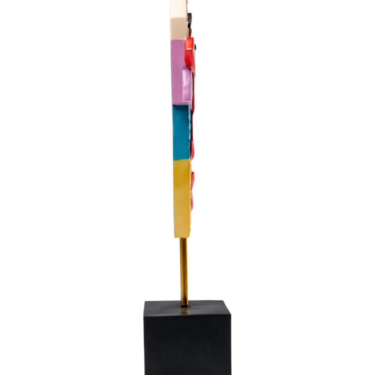 Deko & Geschenkartikel|KARE Design Deko Objekt Abstract Face Multicolour 52Cm