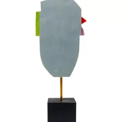 Deko & Geschenkartikel|KARE Design Deko Objekt Abstract Face Multicolour 52Cm