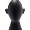 Deko & Geschenkartikel|KARE Design Deko Objekt Abstract Face Schwarz 34Cm