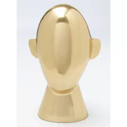Deko & Geschenkartikel|KARE Design Deko Objekt Abstract Face Gold 28Cm