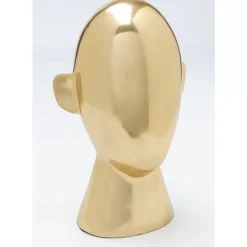 Deko & Geschenkartikel|KARE Design Deko Objekt Abstract Face Gold 28Cm