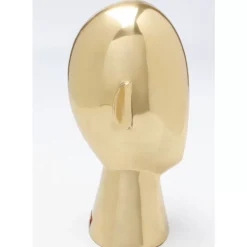 Deko & Geschenkartikel|KARE Design Deko Objekt Abstract Face Gold 28Cm