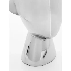 Deko & Geschenkartikel|KARE Design Deko Objekt Abstract Face Silber 22Cm