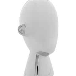 Deko & Geschenkartikel|KARE Design Deko Objekt Abstract Face Silber 22Cm
