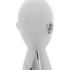 Deko & Geschenkartikel|KARE Design Deko Objekt Abstract Face Silber 22Cm