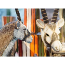 Deko & Geschenkartikel|KARE Design Deko Objekt Antelope Head Pearls 79