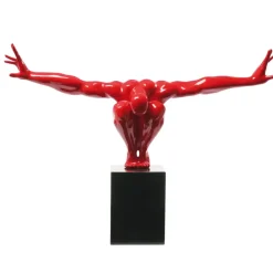 Deko & Geschenkartikel|KARE Design Deko Objekt Athlet Rot