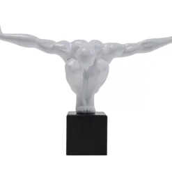 Deko & Geschenkartikel|KARE Design Deko Objekt Athlet White Small