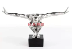 Deko & Geschenkartikel|KARE Design Deko Objekt Athlete Xl Silber