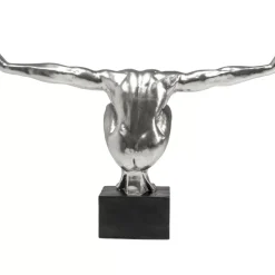 Deko & Geschenkartikel|KARE Design Deko Objekt Athlete Xl Silber