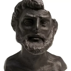 Deko & Geschenkartikel|KARE Design Deko Objekt Bearded Man Anthrazit 11Cm