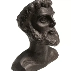 Deko & Geschenkartikel|KARE Design Deko Objekt Bearded Man Anthrazit 11Cm