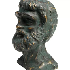 Deko & Geschenkartikel|KARE Design Deko Objekt Bearded Man Grau 11Cm