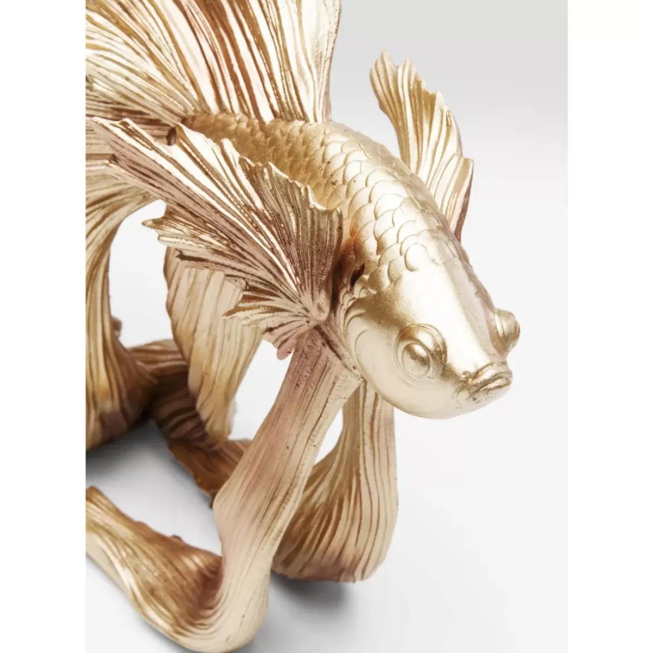 Deko & Geschenkartikel|KARE Design Deko Objekt Betta Fish Gold Klein