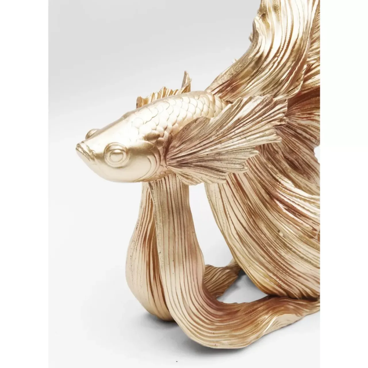 Deko & Geschenkartikel|KARE Design Deko Objekt Betta Fish Gold Klein