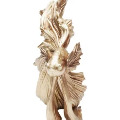 Deko & Geschenkartikel|KARE Design Deko Objekt Betta Fish Gold Klein