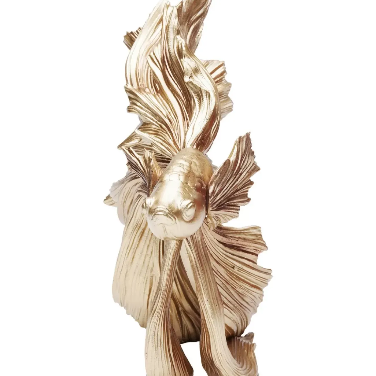 Deko & Geschenkartikel|KARE Design Deko Objekt Betta Fish Gold Klein