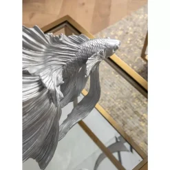 Deko & Geschenkartikel|KARE Design Deko Objekt Betta Fish Silber Klein