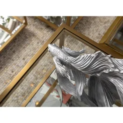 Deko & Geschenkartikel|KARE Design Deko Objekt Betta Fish Silber Klein