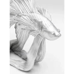 Deko & Geschenkartikel|KARE Design Deko Objekt Betta Fish Silber Klein