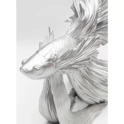 Deko & Geschenkartikel|KARE Design Deko Objekt Betta Fish Silber Klein