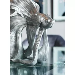 Deko & Geschenkartikel|KARE Design Deko Objekt Betta Fish Silber Klein