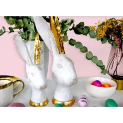Deko & Geschenkartikel|KARE Design Deko Objekt Bunny Gold 30Cm