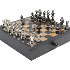 Sonstiges & Zubehör Accessoires|KARE Design Deko Objekt Chess Antique 36X33Cm