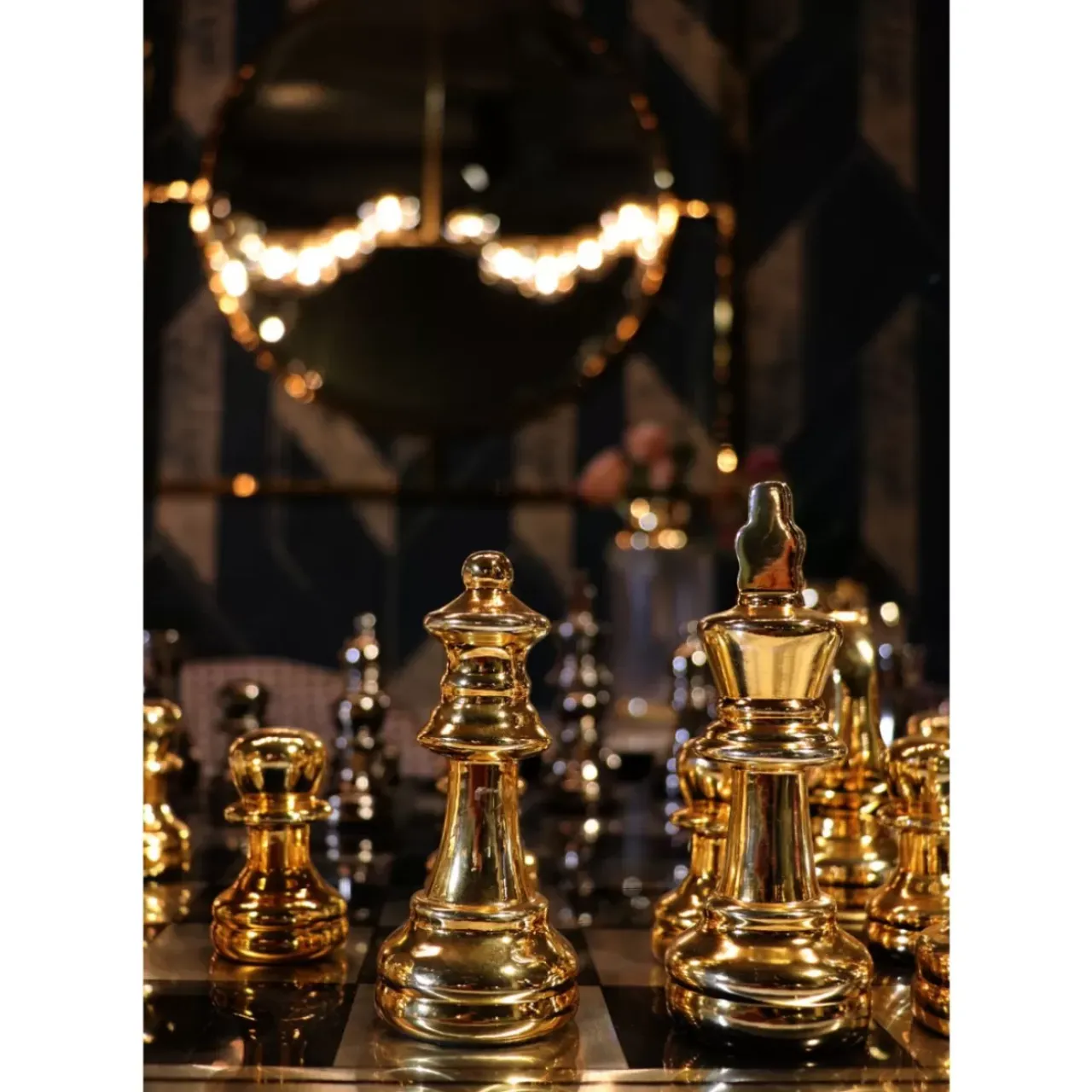 Sonstiges & Zubehör Accessoires|KARE Design Deko Objekt Chess 60X60