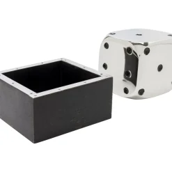 Sonstiges & Zubehör Accessoires|KARE Design Deko Objekt Dice Silber 10X10Cm