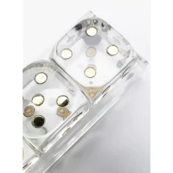 Sonstiges & Zubehör Accessoires|KARE Design Deko Objekt Dice Transparent 17X4Cm