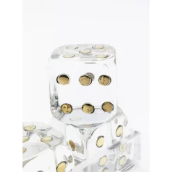 Sonstiges & Zubehör Accessoires|KARE Design Deko Objekt Dice Transparent 17X4Cm