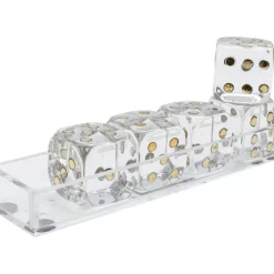 Sonstiges & Zubehör Accessoires|KARE Design Deko Objekt Dice Transparent 17X4Cm