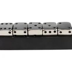 Sonstiges & Zubehör Accessoires|KARE Design Deko Objekt Dices Silber 20X6Cm