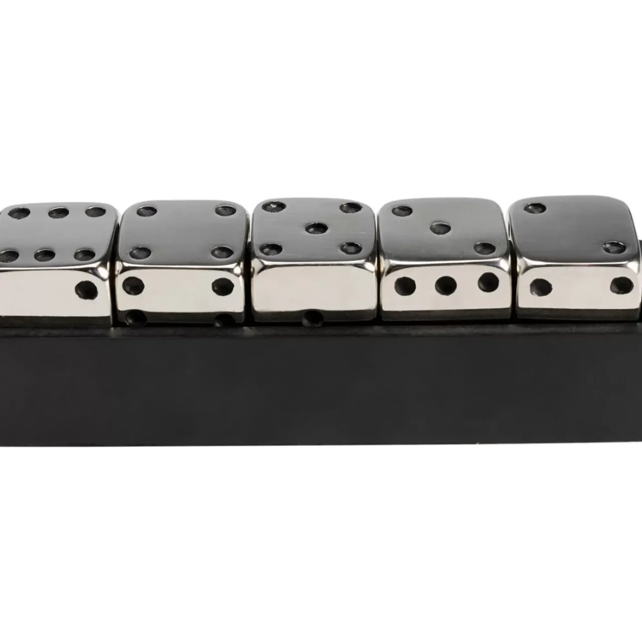 Sonstiges & Zubehör Accessoires|KARE Design Deko Objekt Dices Silber 20X6Cm